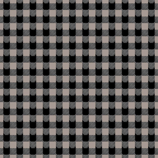 Cat Plaid - Pewter