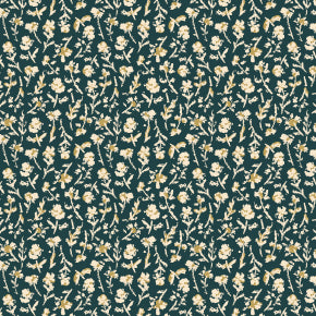 Summer Folk - Little Florets - evening blue