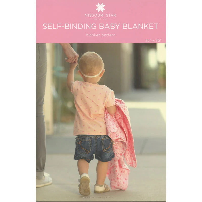 Self-Binding baby blanket - Missouri Star Quilt Co.